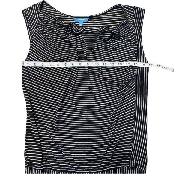 Derek Lam Striped Drape Jersey Dress SMALL - Picture 10 of 15